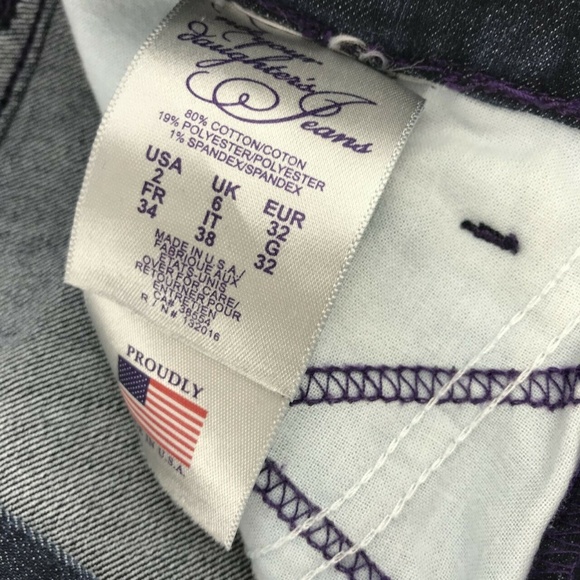 NYDJ Lift Tuck Technology Bootcut Jeans Sz 2 Dark - Picture 4 of 6